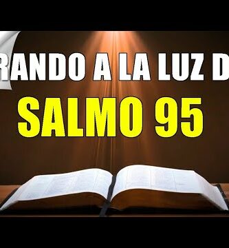 Cántare de tu amor por siempre: El poderoso Salmo 95